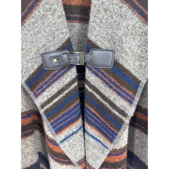 Fenn Wright Manson Wool Blend Jacket With Buckle Front Size M - Picture 3 of 9